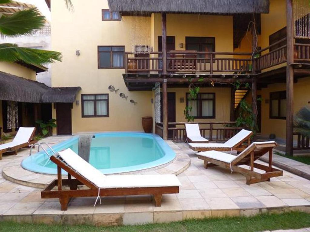 Pousada Capitaes De Areia Порту-де-Галиньяш Экстерьер фото